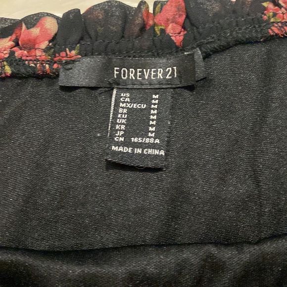 Forever 21 Floral Off The Shoulder Dress - Picture 3 of 5